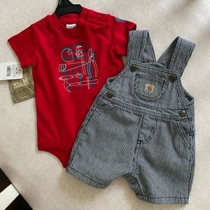 Overall and Onesie set